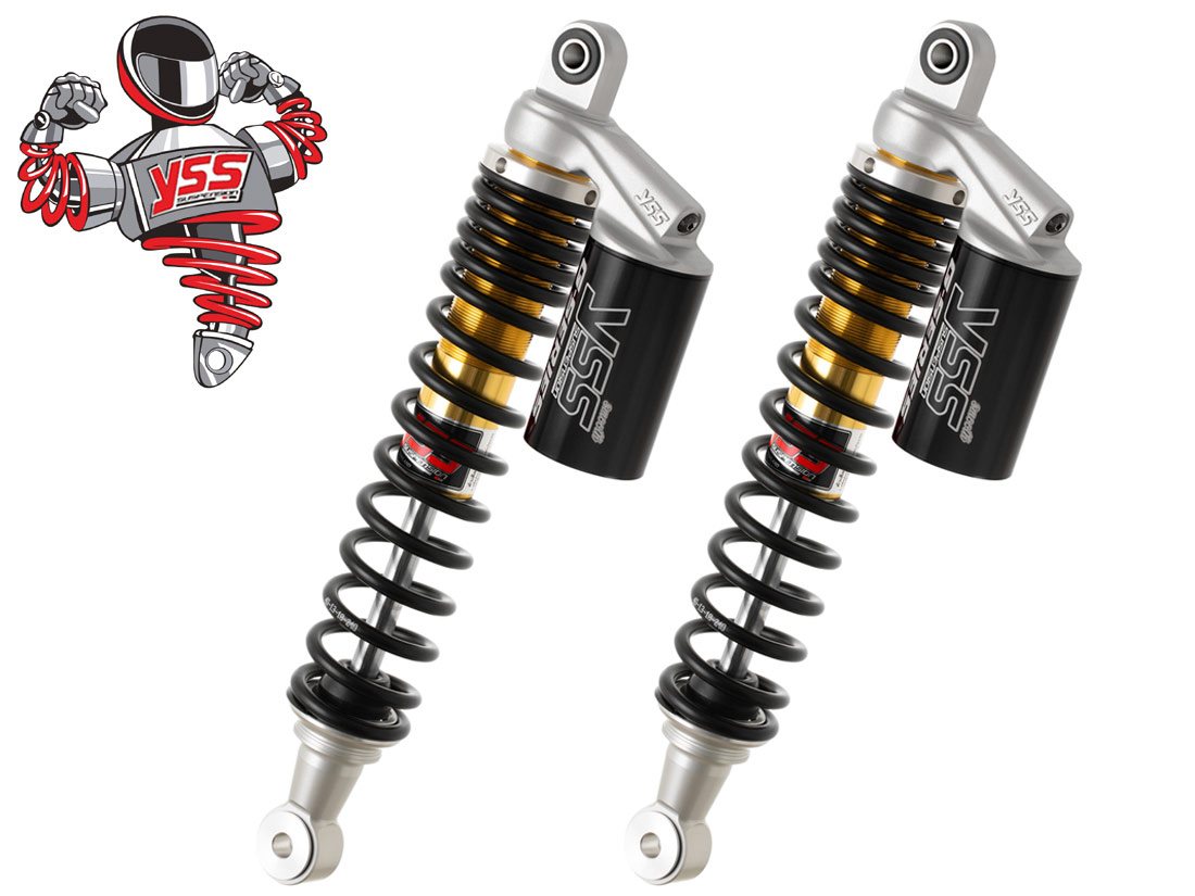 Σετ Αμορτισέρ Πίσω Piaggio Medley 125 / Medley 150 35cm YSS Hybrid Σετ Αμορτισέρ Πίσω Piaggio Medley 125 / Medley 150 35cm YSS Hybrid